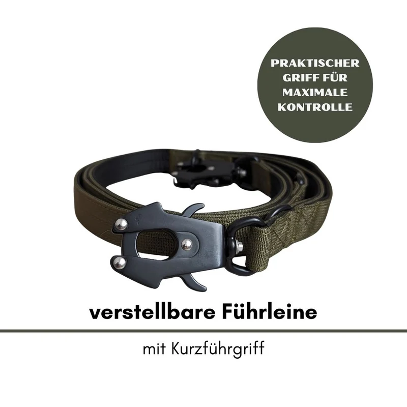 Nylon Tactical Führleine Military Olive