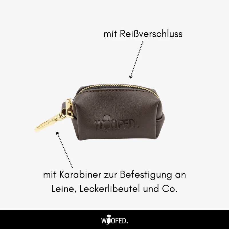 Kotbeutelspender Brown & Gold