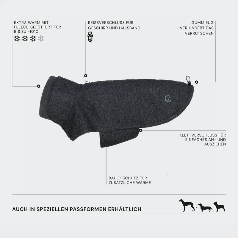 Hundemantel Brooklyn Flanell Fern Green