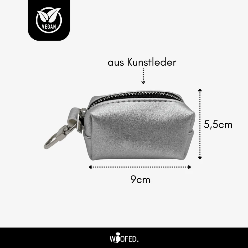 Kotbeutelspender Silver Glam