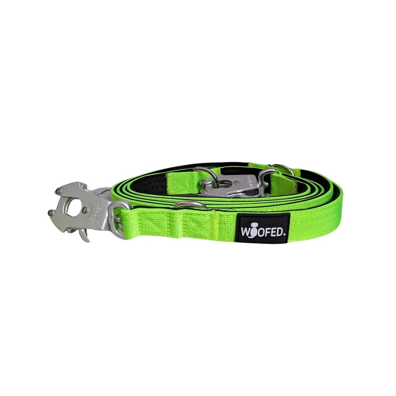 Nylon Tactical Führleine Apple Green