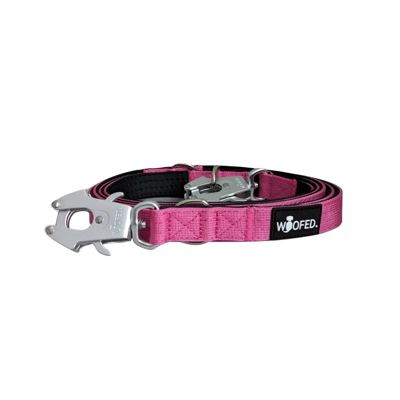 Nylon Tactical Führleine Raspberry