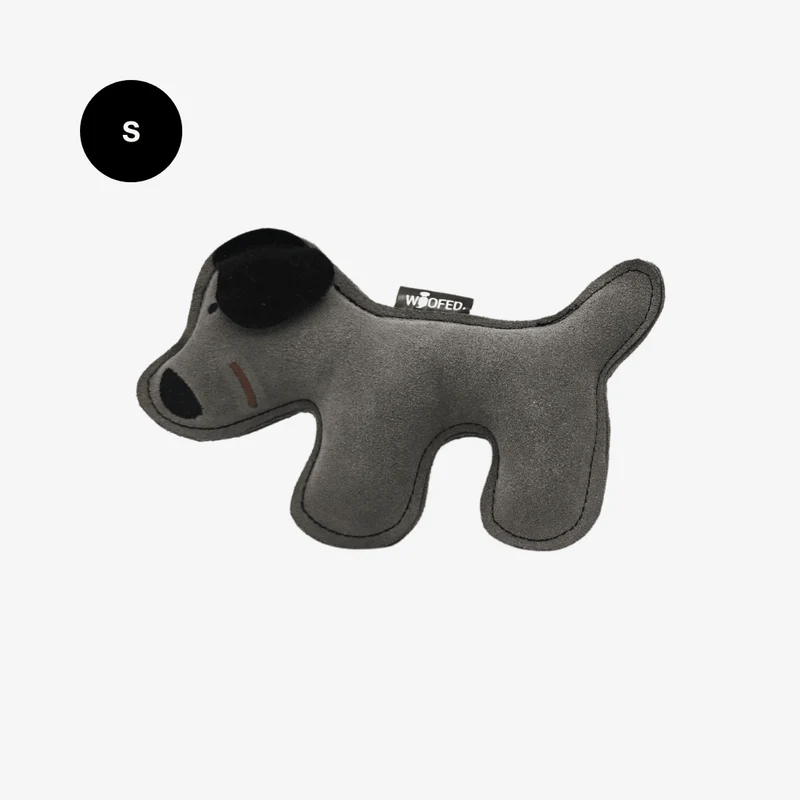 Hundespielzeug Hund aus Leder