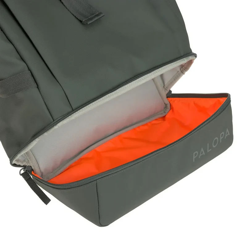 Rolltop Rucksack Yoska Dunkelgrün