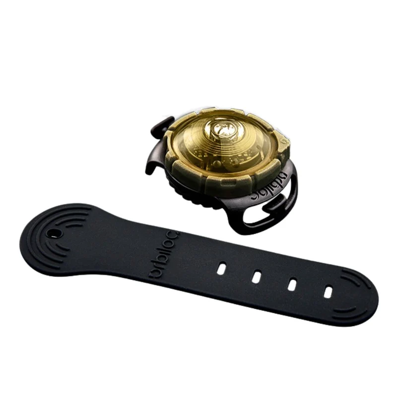 Orbiloc Sicherheitslicht Dog Dual Gold