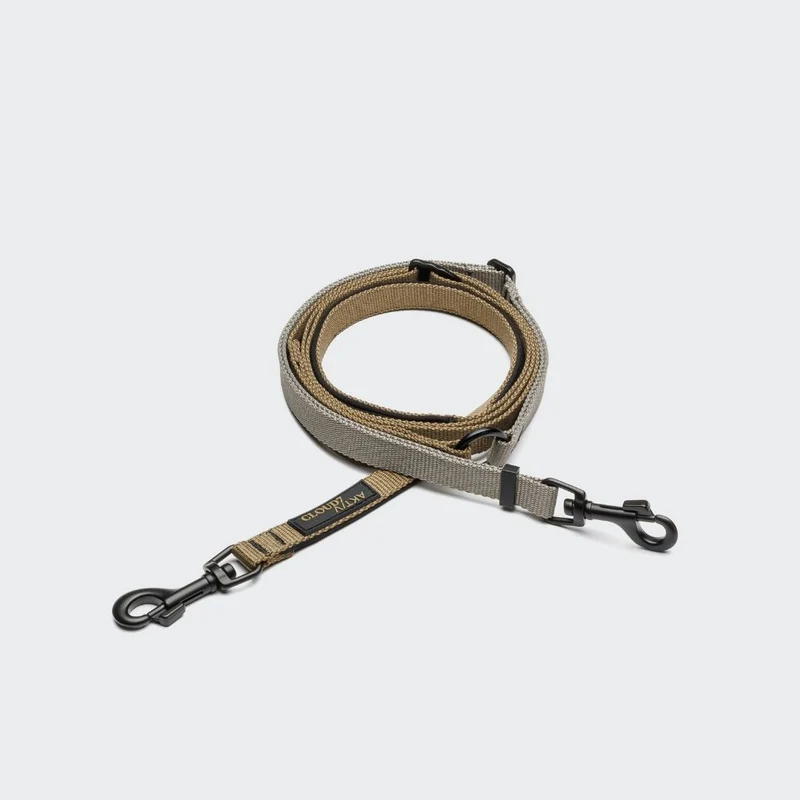 L-1 Freihandleine AKTIV Khaki/Grey