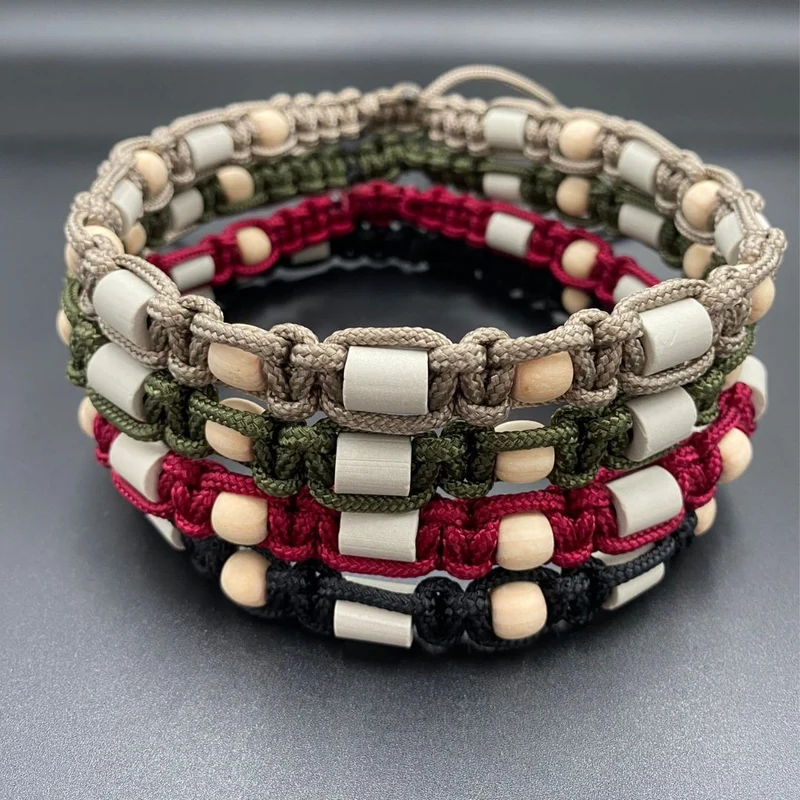EM-Keramik Halsband Greige
