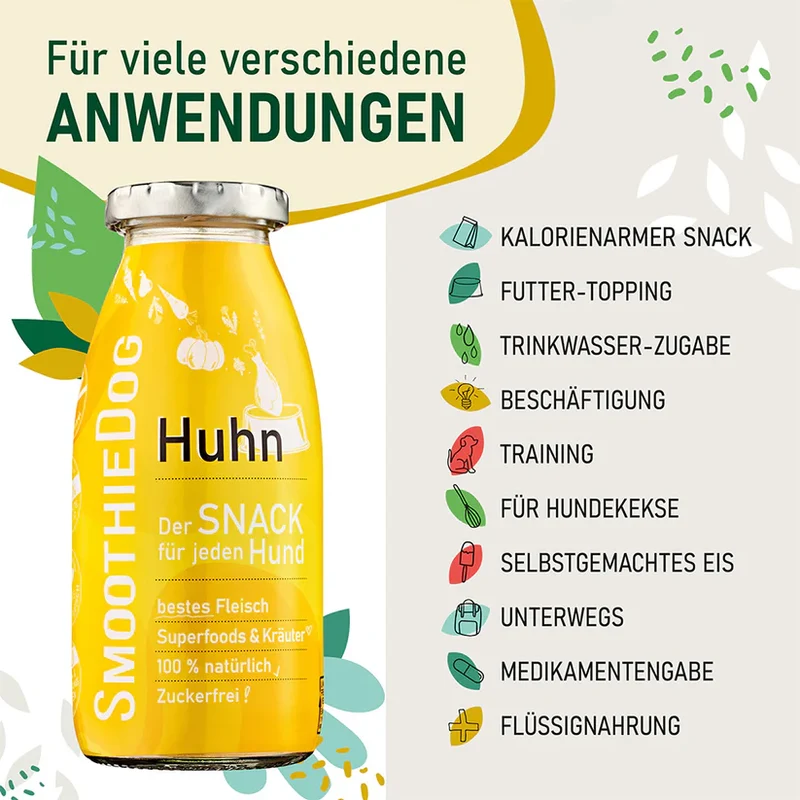 Hundesmoothie Huhn