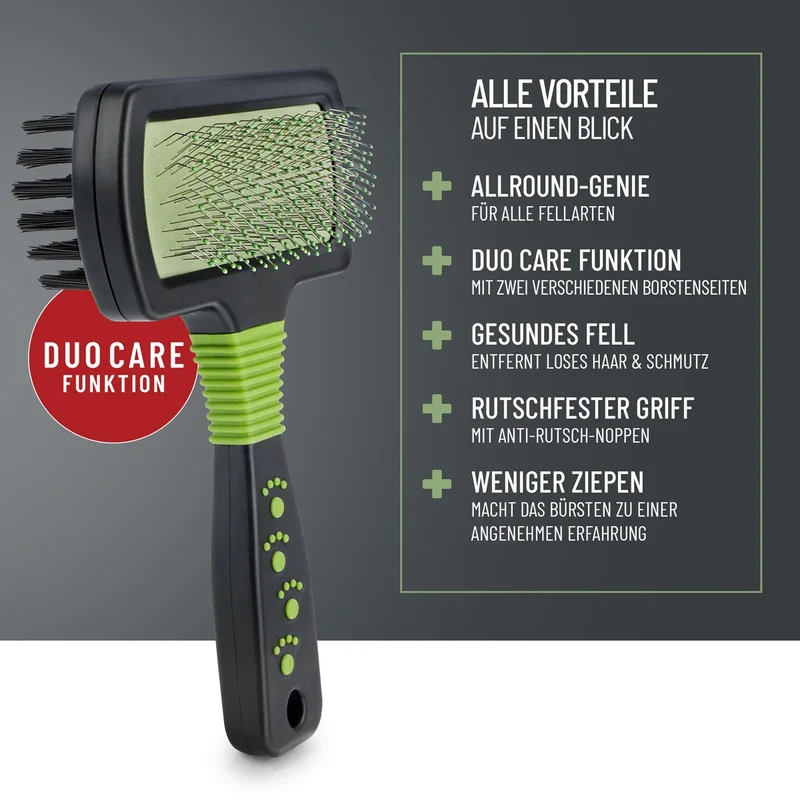 Zupfbürste 2in1