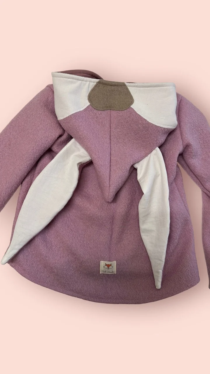 Walkjacke Hase bis Gr. 104 - Milli Wonka