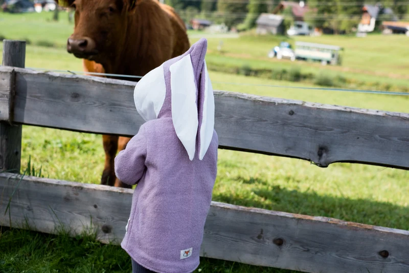 Walkjacke Hase bis Gr. 104 - Milli Wonka