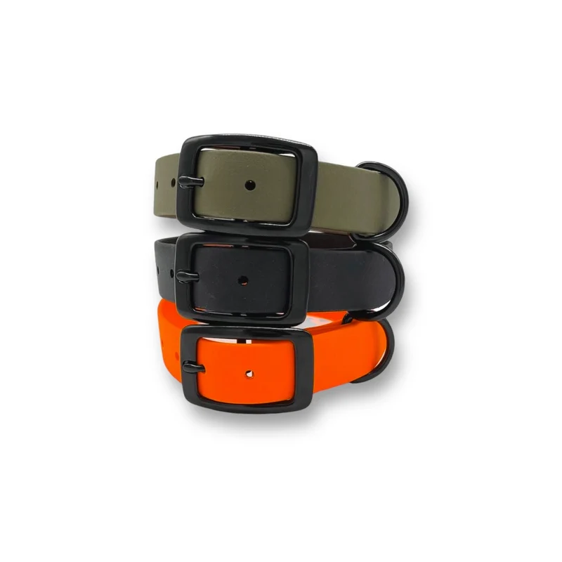 BioThane® Hundehalsband NEO Neon Orange