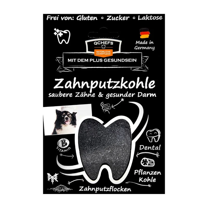 QCHEFS Zahnputzkohle
