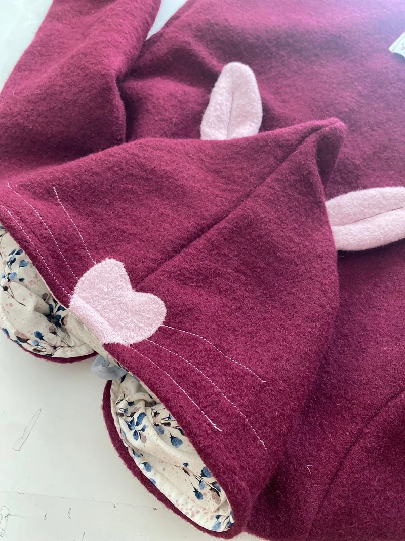 Walkjacke Katze ab Gr. 110 - Milli Wonka