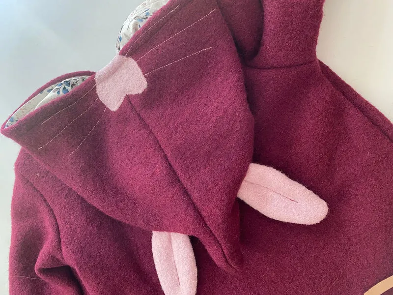 Walkjacke Katze ab Gr. 110 - Milli Wonka