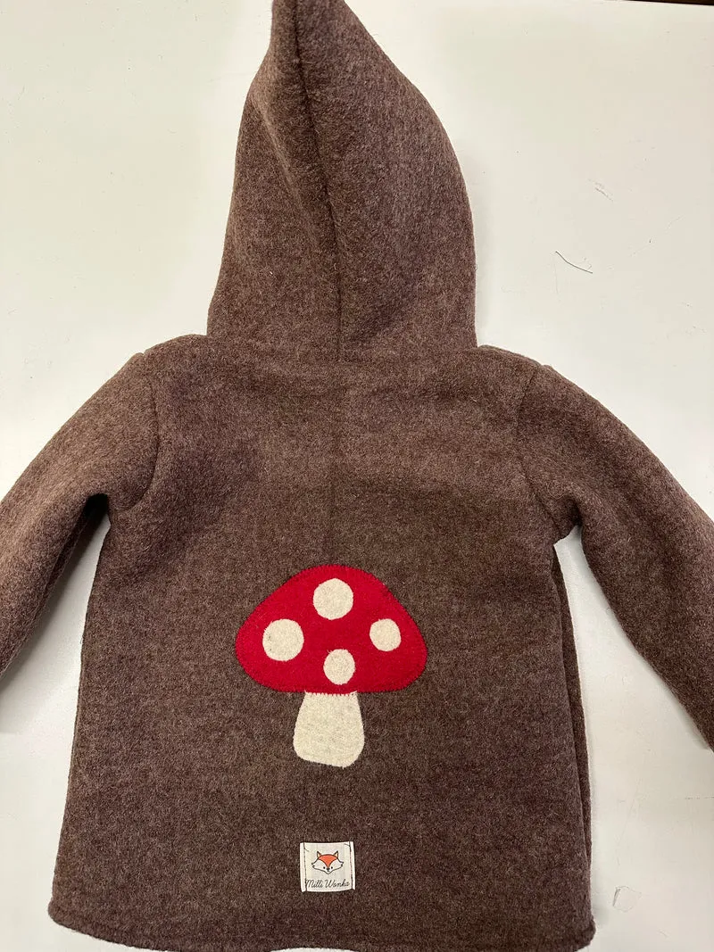 Walkjacke Pilz ab Gr. 110 - Milli Wonka
