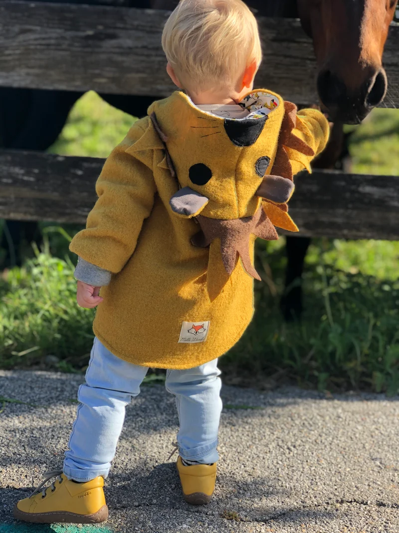 Walkjacke Löwe ab Gr. 110 - Milli Wonka