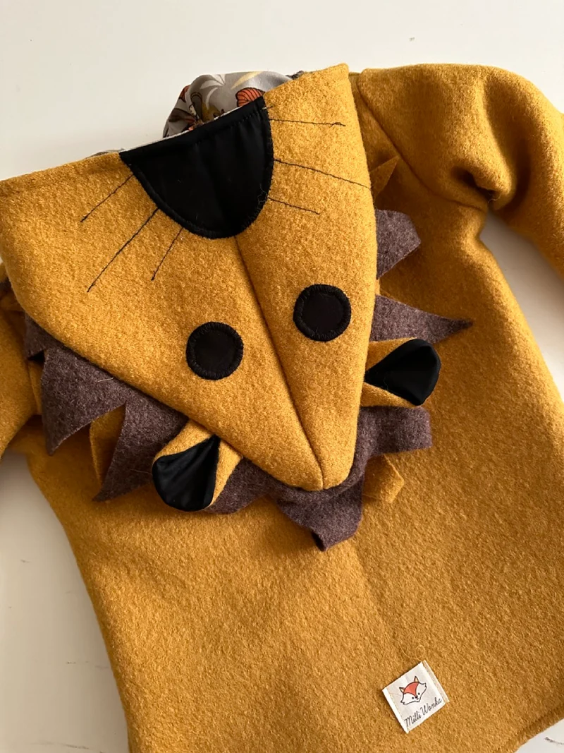 Walkjacke Löwe ab Gr. 110 - Milli Wonka