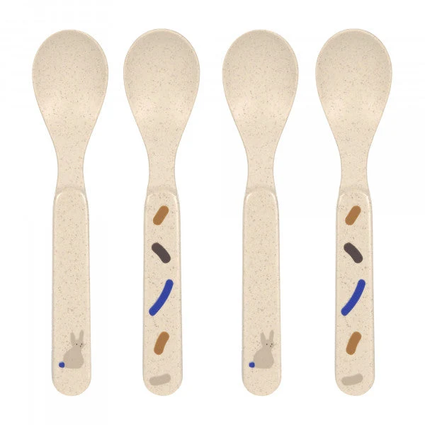 Kinderlöffel Set (4 Stk), Little Mateys Royal Blau - Lässig