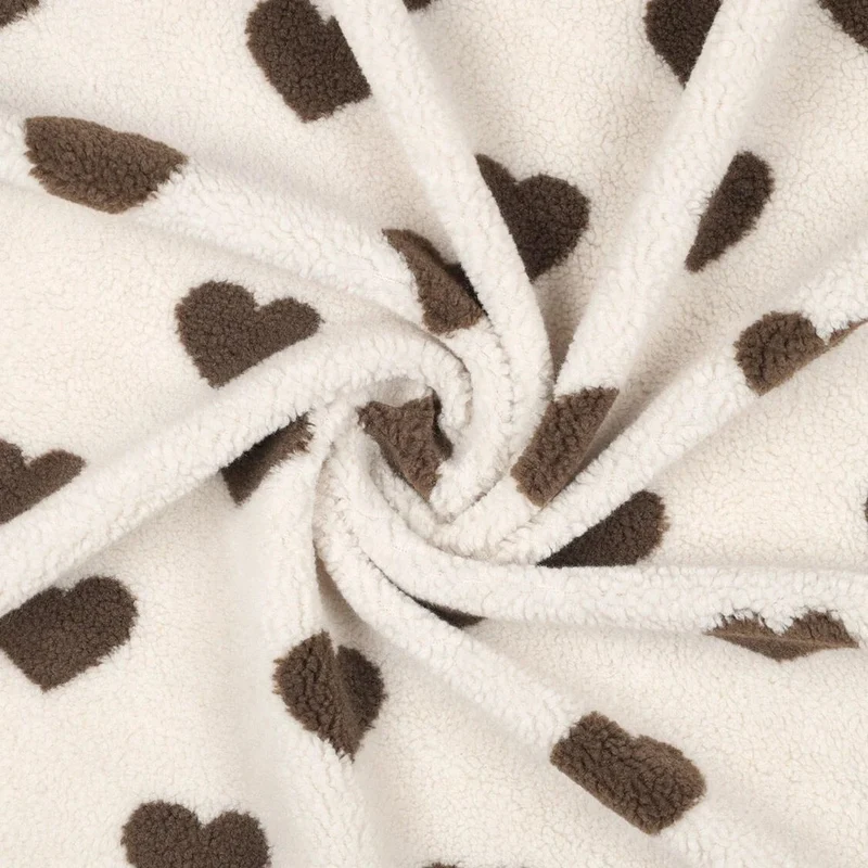 Weste aus Sherpa-Fleece // gestepptem Musselin - Milli Wonka