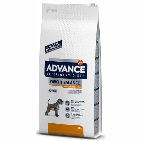 Advance Veterinary Diet Hund Gewicht Balance Mittel / Maxi