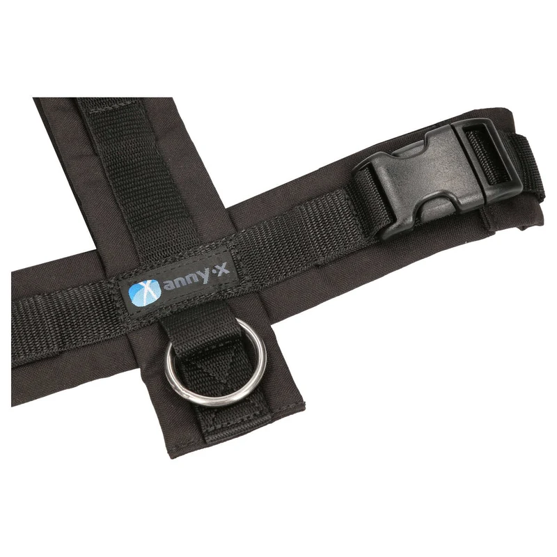 Hundegeschirr FUN Schwarz/Schwarz