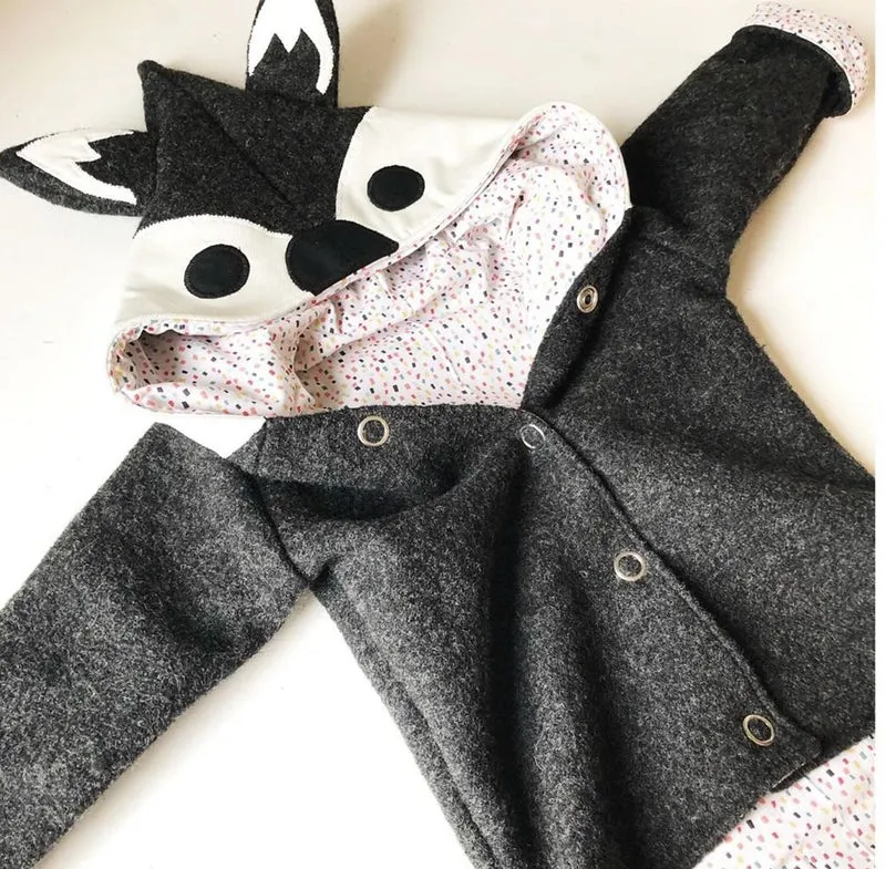 Walkjacke Fuchs ab Gr. 110 versch. Farben - Milli Wonka
