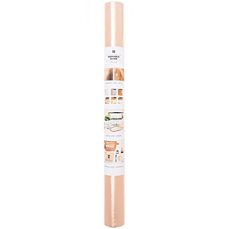 Rico Design Washable Paper rosegold