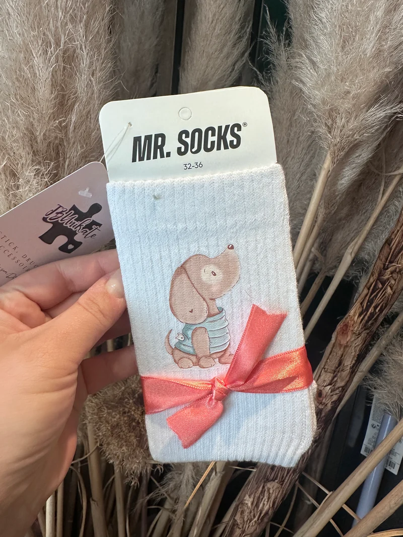 Kindersocken mit Hundemotiv