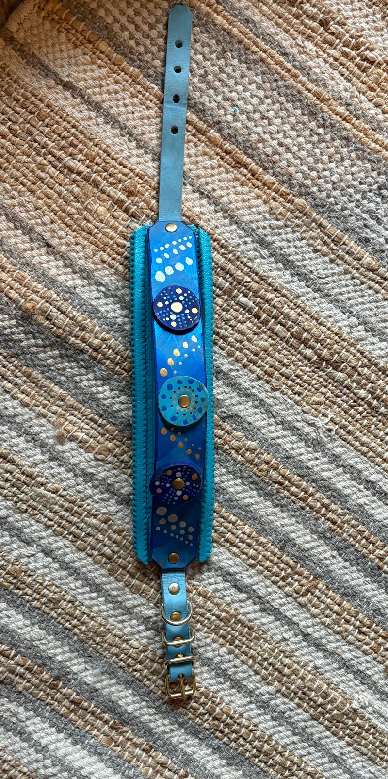 Halsband Blue