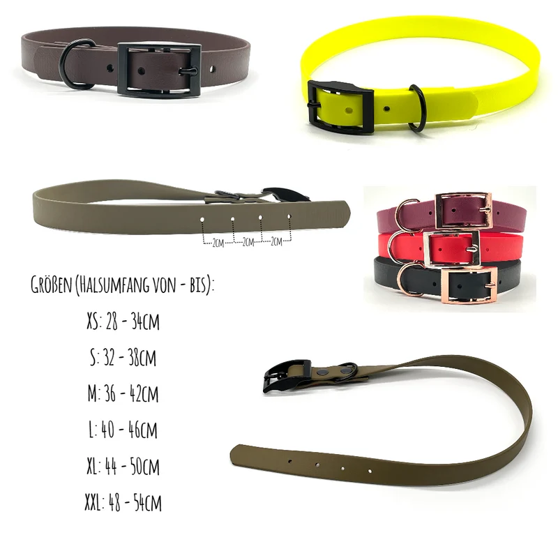 Halsband 19mm BioThane