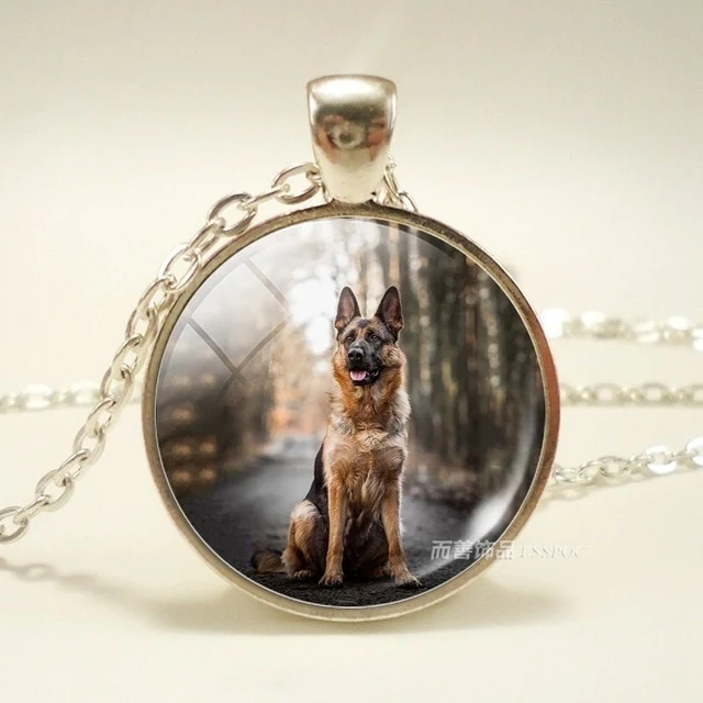 Dog Photo Glass Dome Necklace