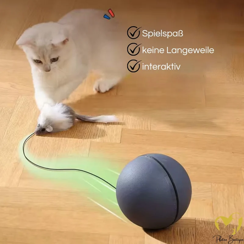 Mausball – interaktives Katzenspielzeug für Bewegung