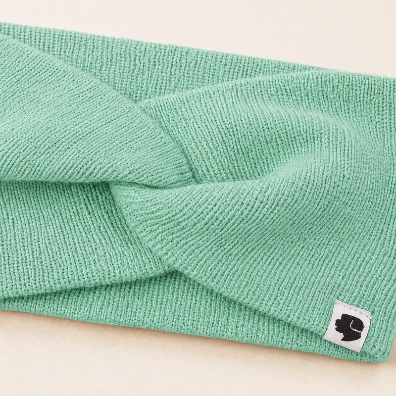 Stirnband Knoten Mint
