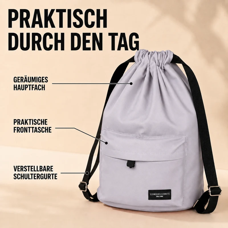 Schmuddelbüdel grau