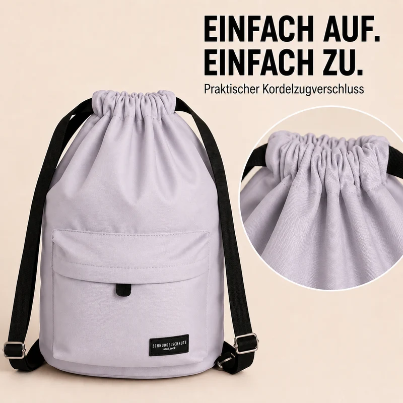 Schmuddelbüdel grau