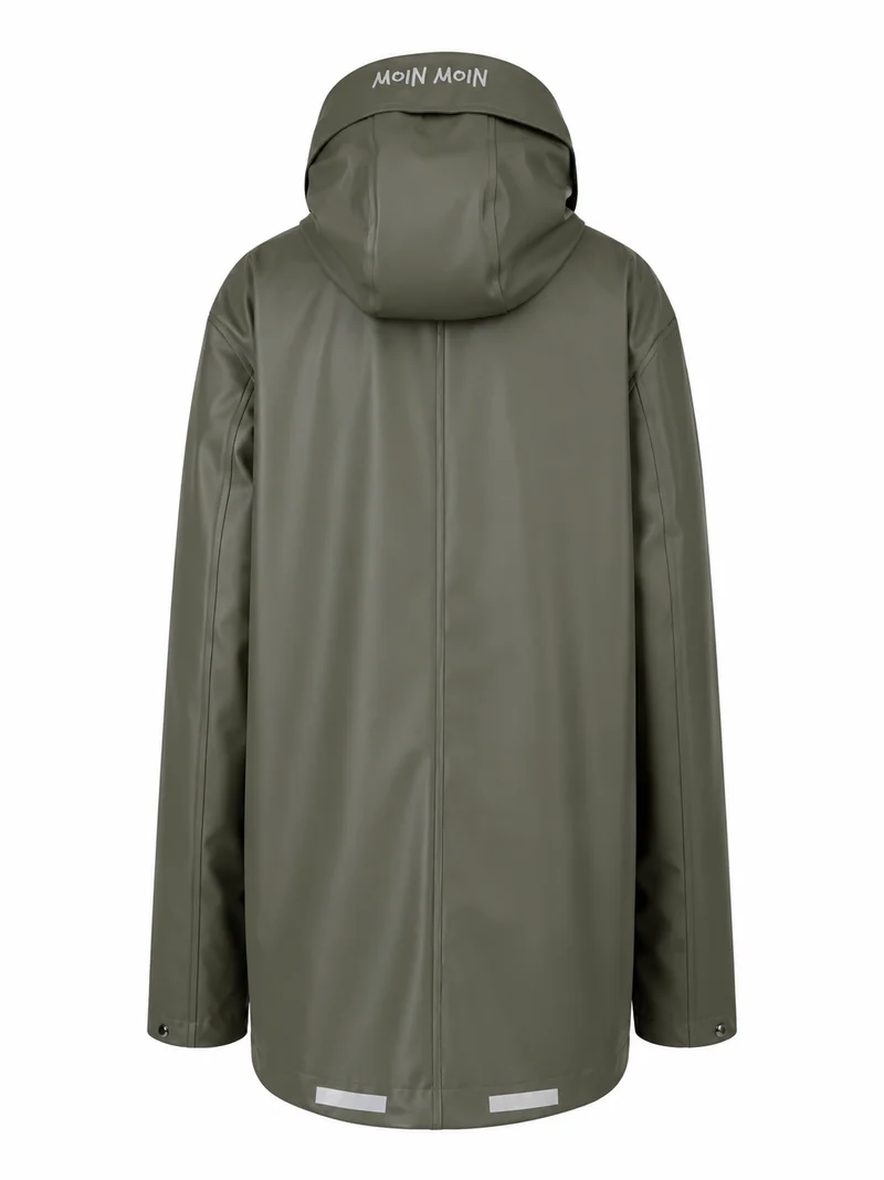 Regenjacke Mann Olive