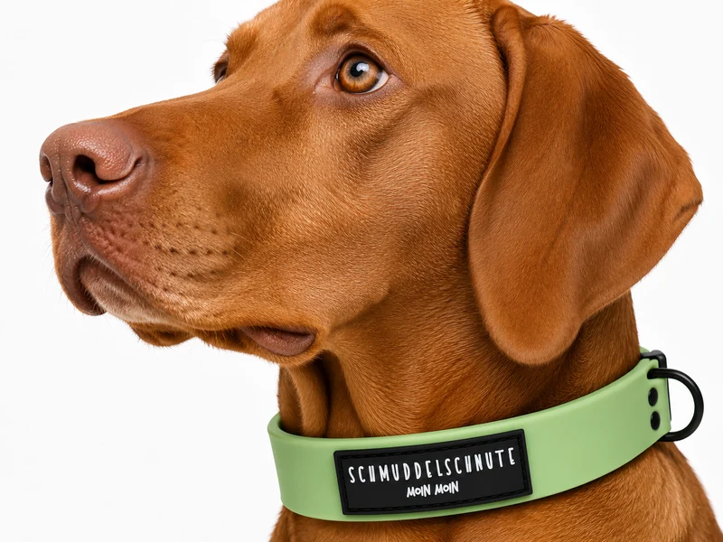 Hundehalsband "Schietwedda" Mint