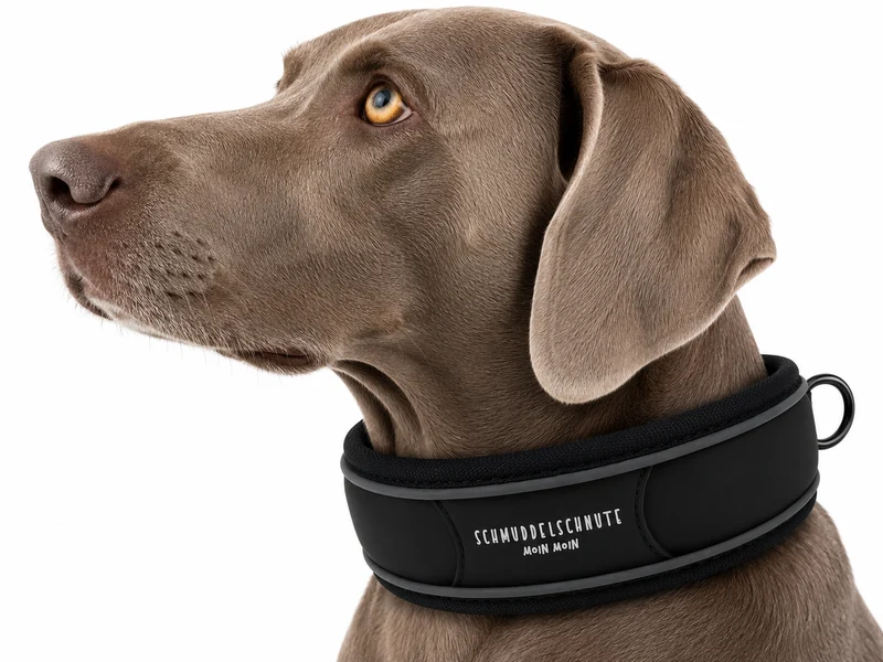 Hundehalsband "Allwedda" Schwarz