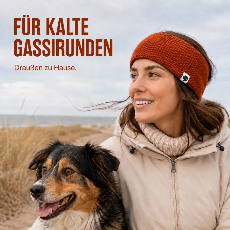 Stirnband Kürbis