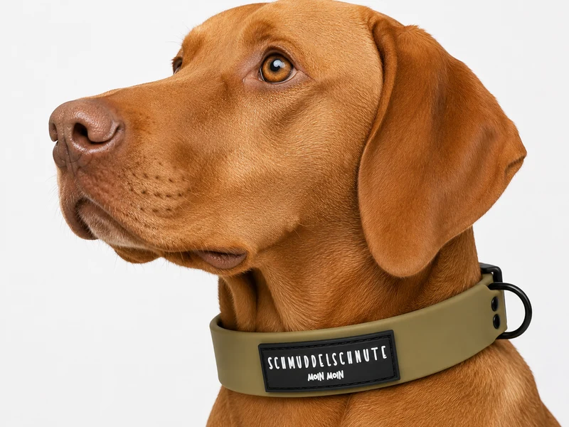 Hundehalsband "Schietwedda" Khaki