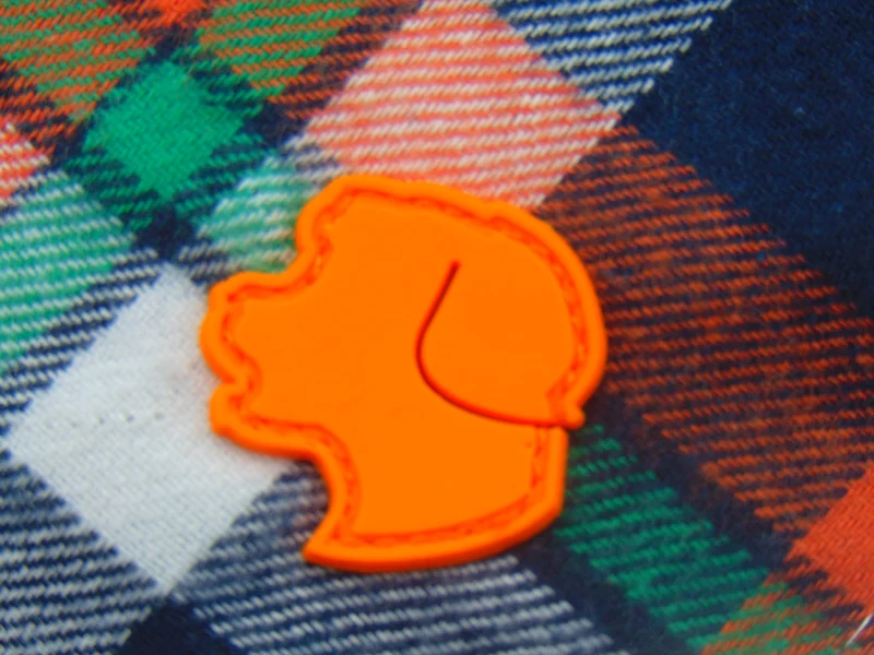 Schmuddeltuch Orange