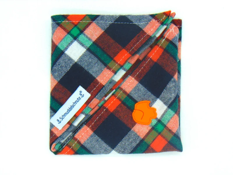 Schmuddeltuch Orange