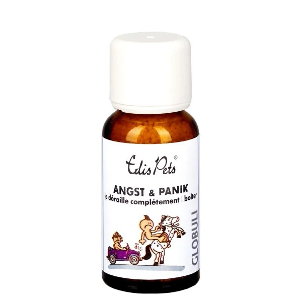 Globuli "Edis Pets Bio Bachblüten" für Pferde - Panik