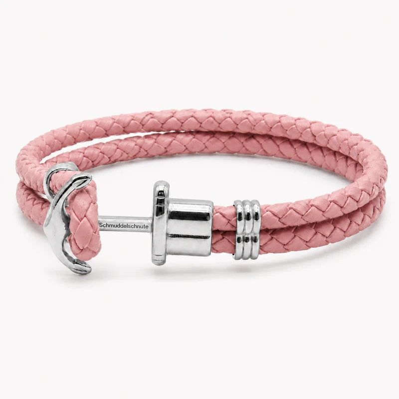 "Ankertau" Armband Rosa