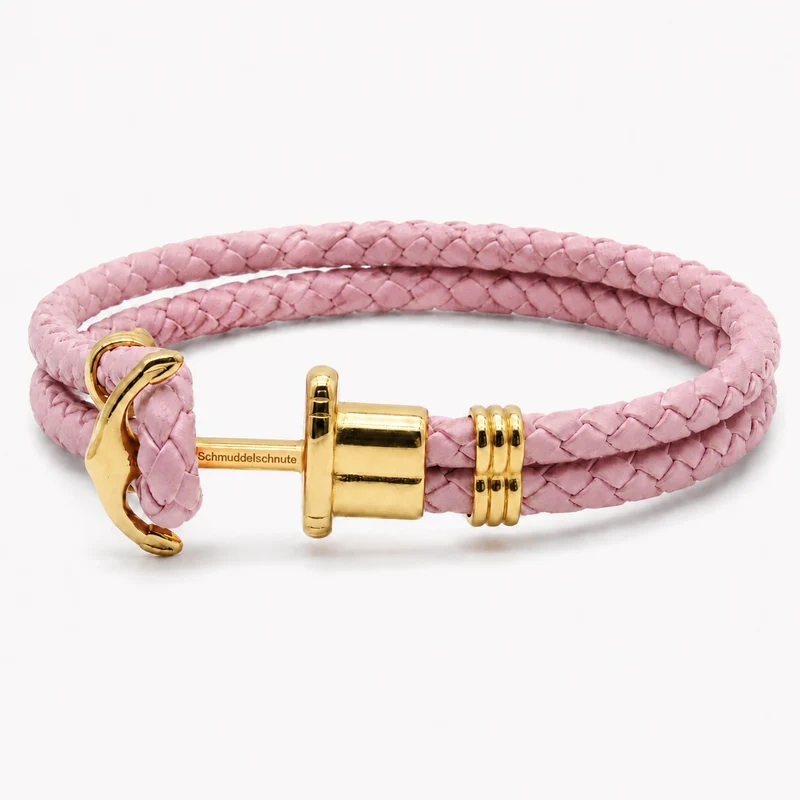 "Ankertau" Armband Rosa