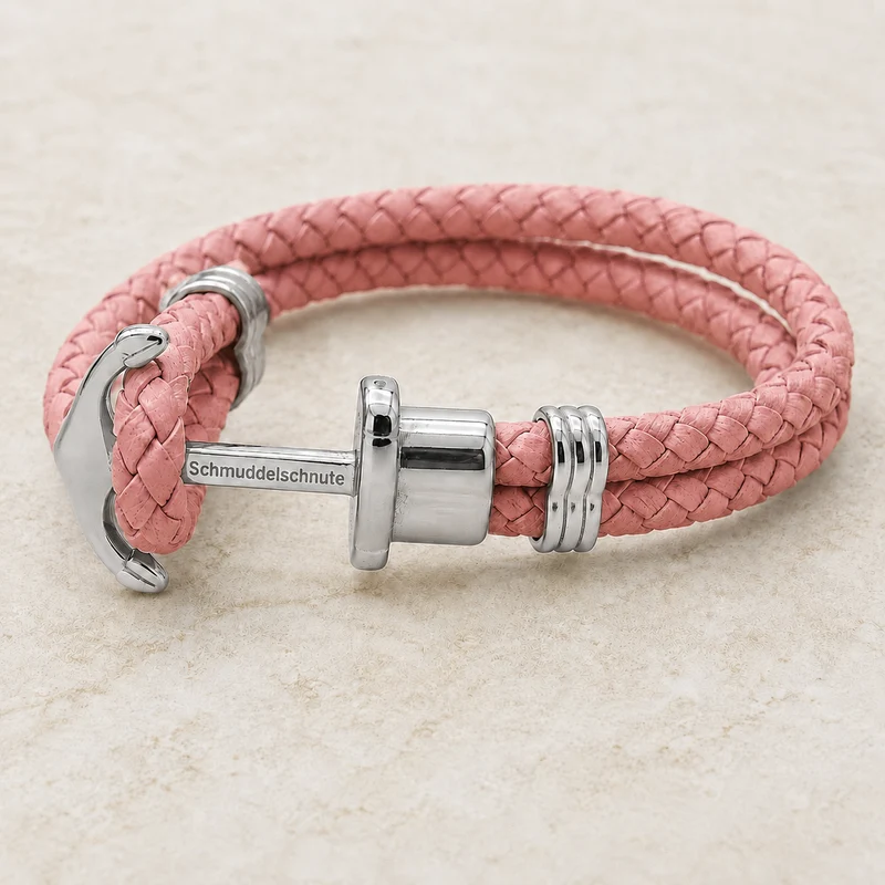 "Ankertau" Armband Rosa