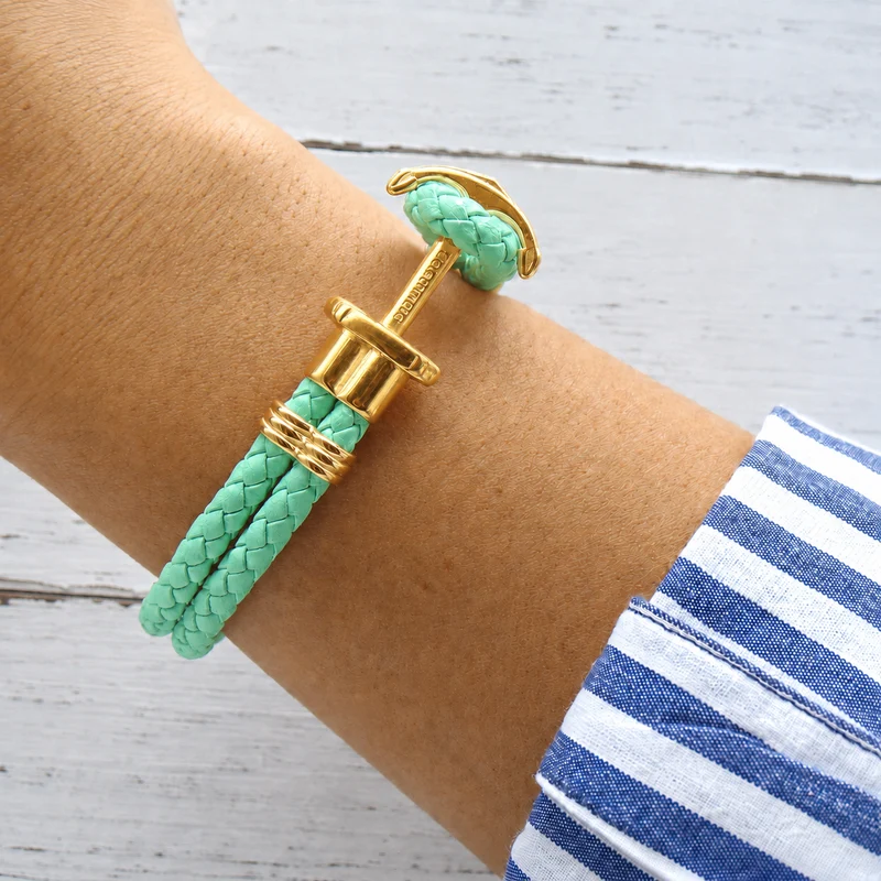 "Ankertau" Armband Mint