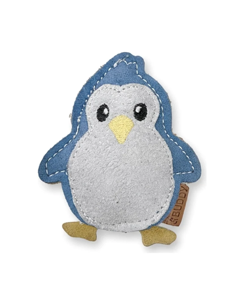 Hundespielzeug Pinguin aus Wildleder