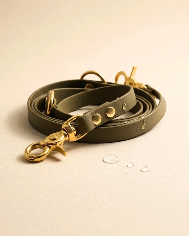 Hundeleine aus Biothane® 'Khaki'